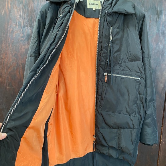 Orolay Amazon Thickened Down Jacket Women’s Small in Black - Picture 3 of 8